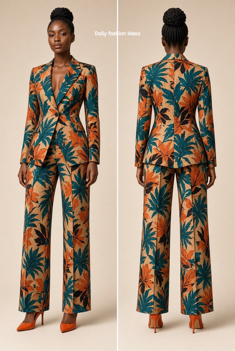 Asymmetric one-button blazer