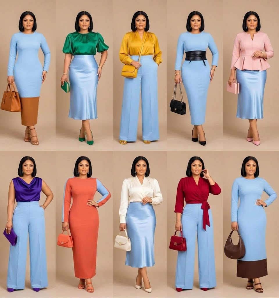 colours that go with powder blue